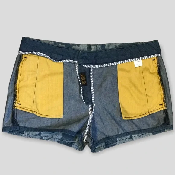 NWT Beautifully Made CIVILIANAIRE Chambray Shorts 🇺🇸 Made in USA 🇺🇸 - Picture 8 of 12